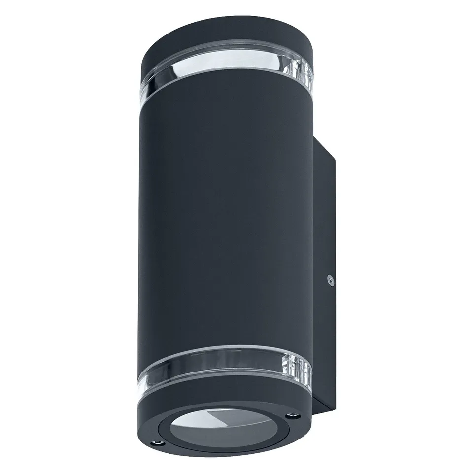 ENDURA CLASSIC GU10 BEAM GAP WALL UP+DOWN DARK GREY IP44 - уличн. БРА LEDV