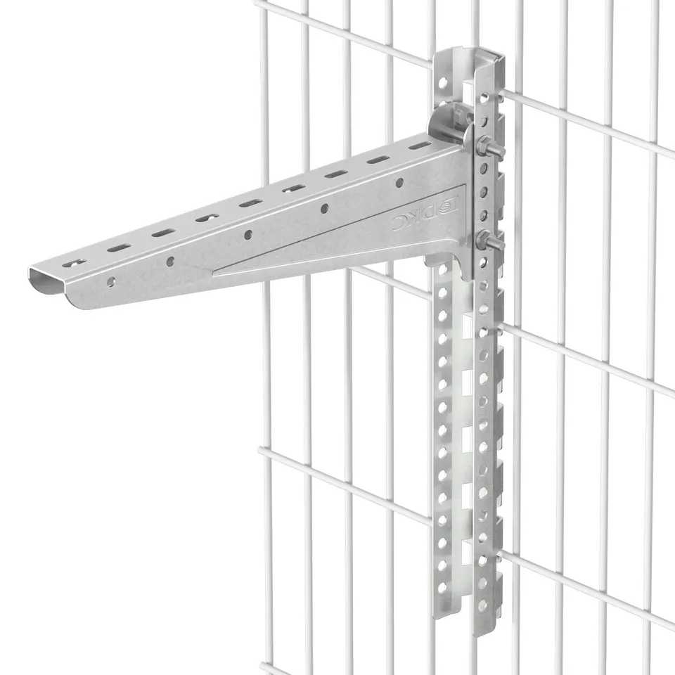 Крепление на сетку одной консоли 43х50х295 мм горячеоцинкованное