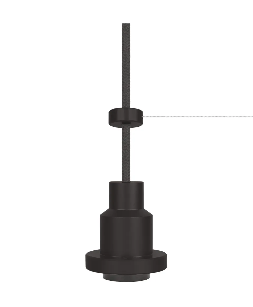 1906 PENDULUM PRO BLACK 1*Е27 68*84mm (длина провода - 3000мм) - подвес светильник LEDV