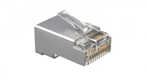 Коннектор RJ-45 CAT5E экранированный