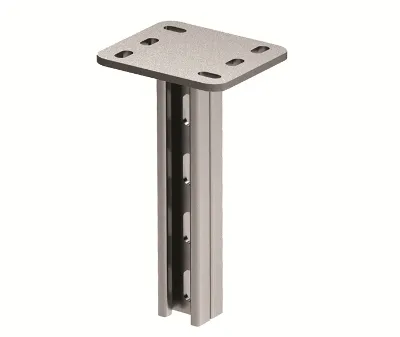 Подвес двойной вертикальный 41х21 L2500 мм горячеоцинкованный