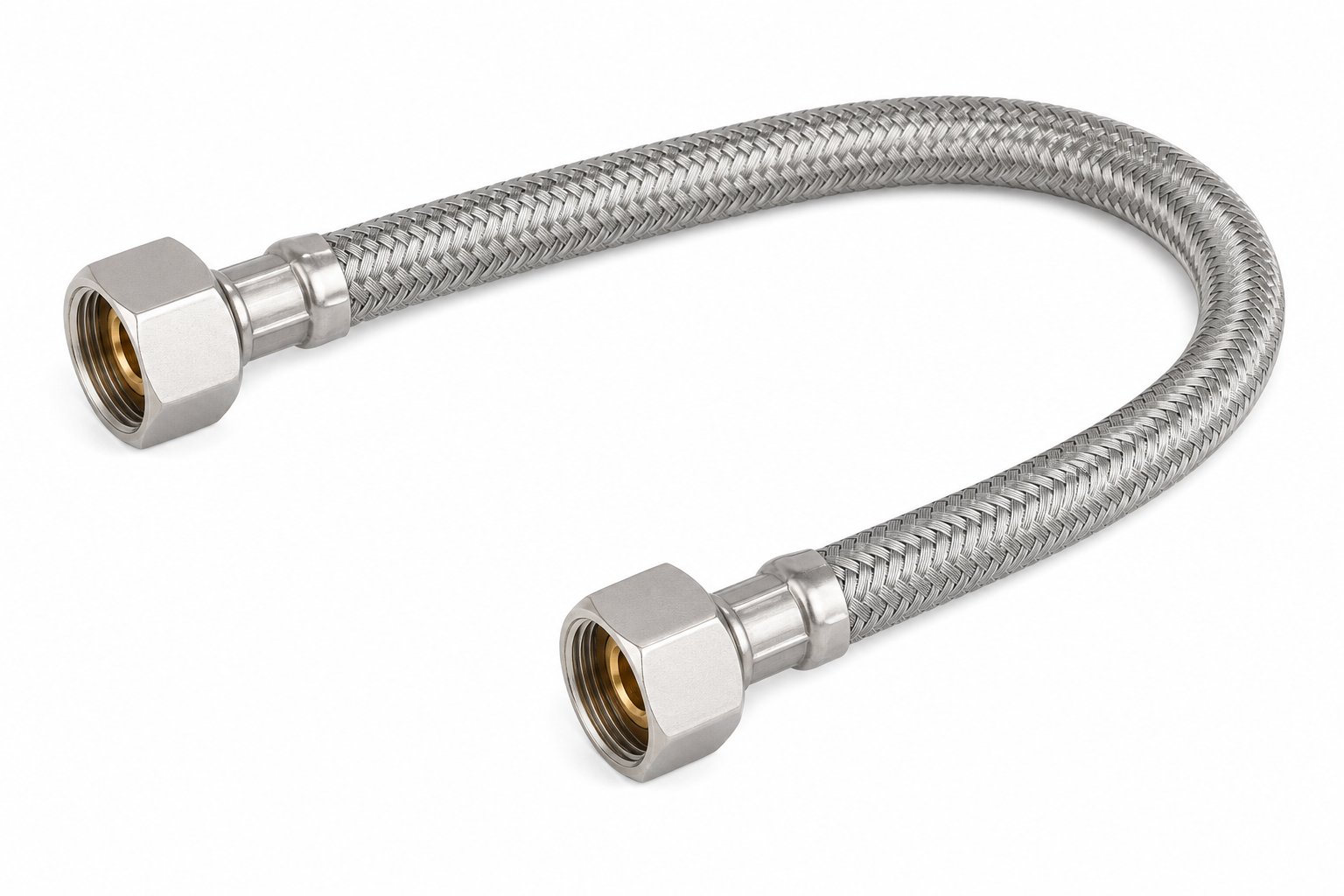Подводка гибкая 1/2″ г/г 100 см нерж. VALTEC