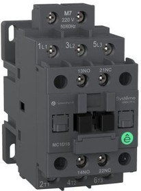 КОНТАКТОР MC1D 3P 9A НО+НЗ 220V 50/60ГЦ