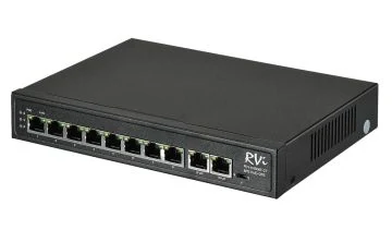 Коммутатор неуправляемый 10 портов RJ 4510 100 Мб/с PoE 120Вт