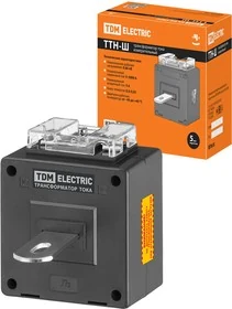 Трансформатор тока измерительный ТТН  40/300/5- 5VA/0,5S-Р TDM